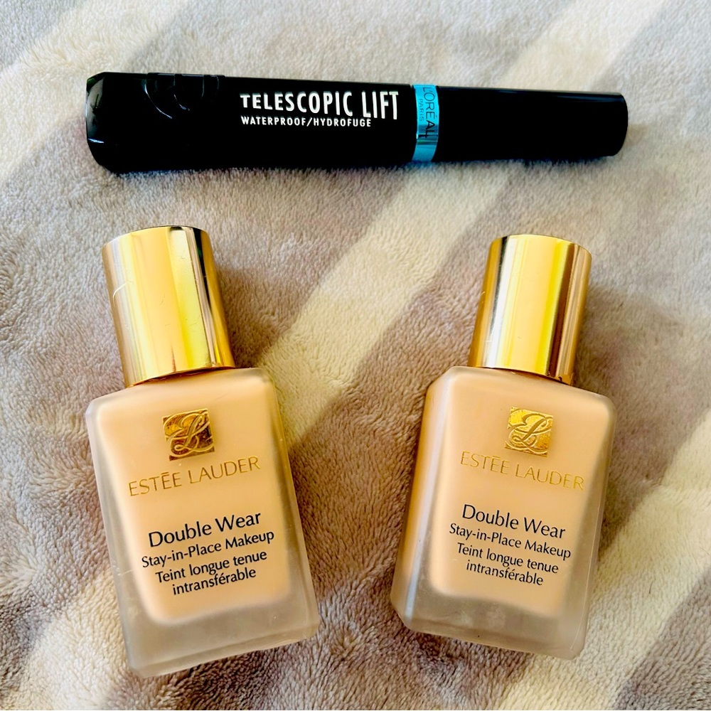 Estée Lauder Double Wear Foundation 1W0 and 1W1 plus FREE GIFT